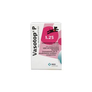 Vasotop P 1.25 de 28 Tabs.