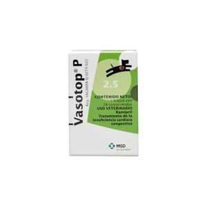 Vasotop P 2.50 de 28 Tabs.