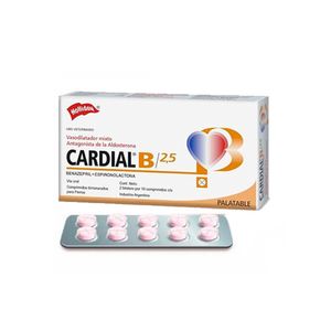 Cardial B 2.5 mg.(RECETA CUANTIFICADA)