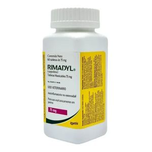Rimadyl Masticable 75 mg de 60 Tabs.
