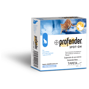 PROFENDER GATO SPOT-ON 0.7 ML ( 2.5-5 kg)