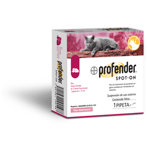 PROFENDER GATO SPOT-ON 1.12 ML  ( 5-8 kg)