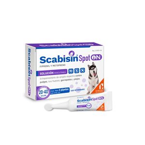 Scabisin Spot On 4ml Perros (20-40 kg) C/3