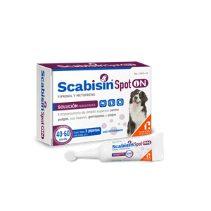 Scabisin Spot On 6ml Perros (40-60 kg) C/3