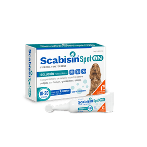Scabisin Spot On 1ml Perros (10-20 kg) C/3