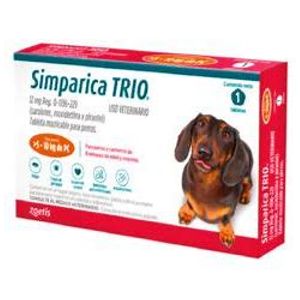 Simparica TRIO  12mg 5.1-10 kg (1 comp.)