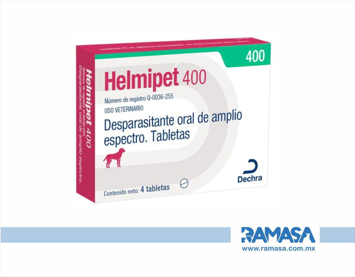 Helmipet 400 de 4 Tabletas