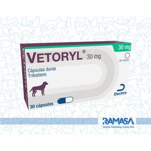Vetoryl  30 mg.