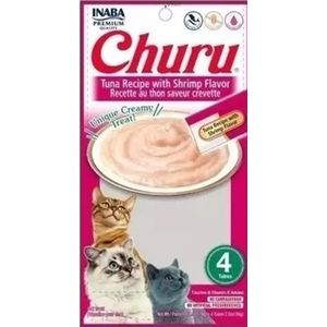 Churu Atún y Camarón ( Caja/6 bolsas/24 tubos)