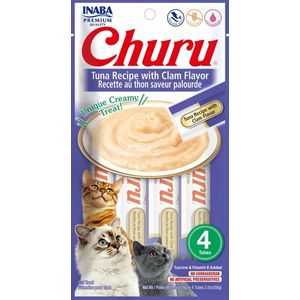 Churu Atún y Almeja ( Caja/6 bolsas/24 tubos)